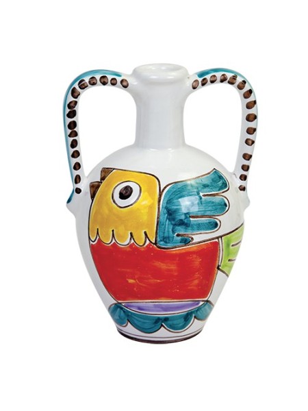 Brocca Folk Uccello BR88FK ceramiche de simone