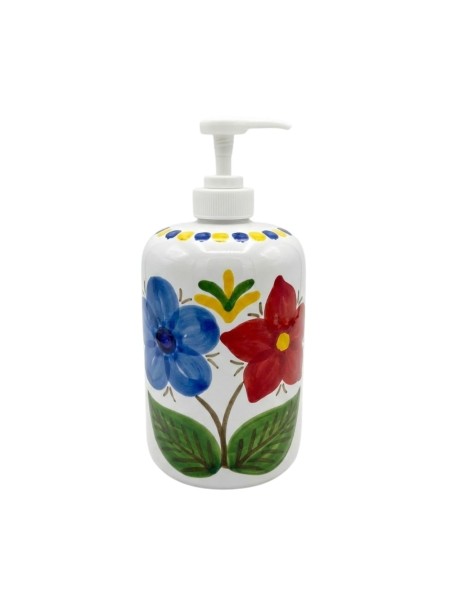Dispenser Sapone in ceramica Lampione Ceramiche De Simone