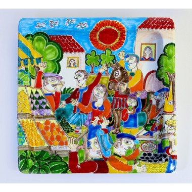 Piatto Quadrato 37x37 DS 04 Mercato