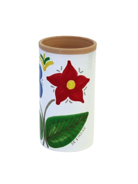 Portabottiglia utensili cucina Lampione Ceramiche De Simone