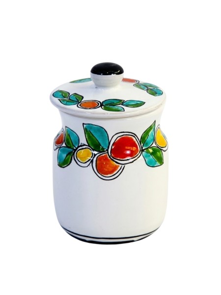 Sugar Bowl Arance e Limoni ceramiche de simone