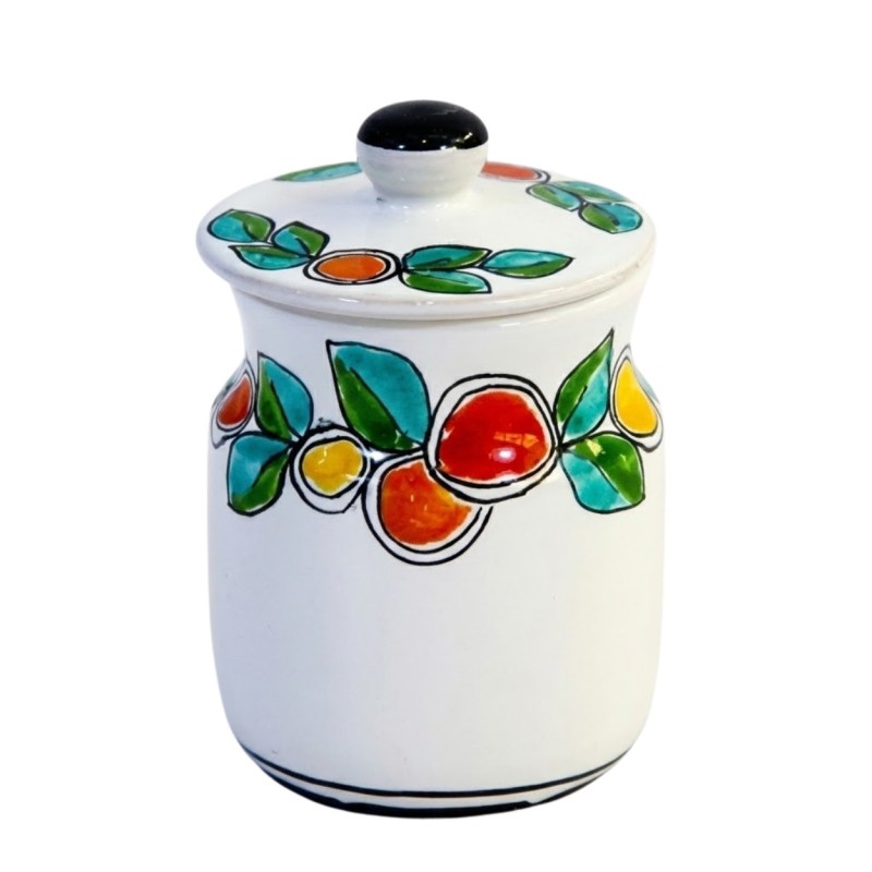 Sugar Bowl Arance e Limoni ceramiche de simone