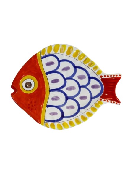 Piatto pesce piano PT3PE Ceramiche De Simone