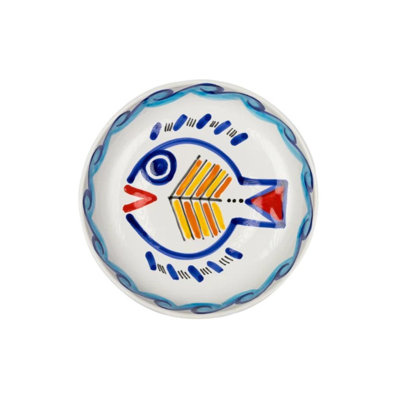 Soup dish round plate Levante Ceramiche De Simone
