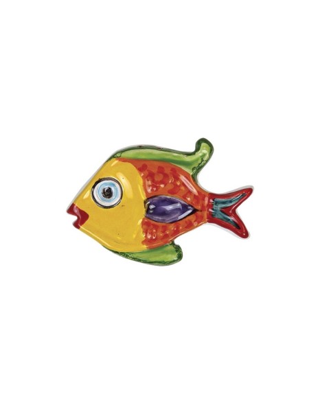 Pesce in Bassorilievo PER320A-1 Ceramiche De Simone