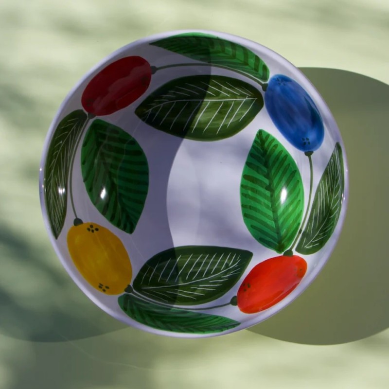 Ceramic bowl Elba Mangiallegro Ceramiche De Simone