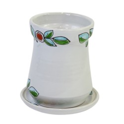 Drainer for kitchen utensils Arance e Limoni SCP5AR Ceramiche De Simone