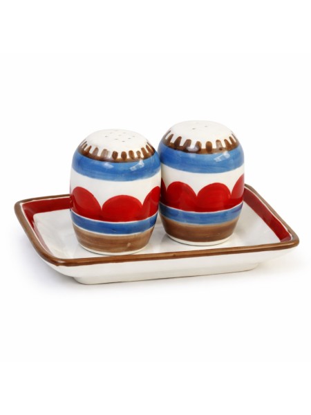 Salt and pepper shakers Lampedusa Ceramiche De Simone