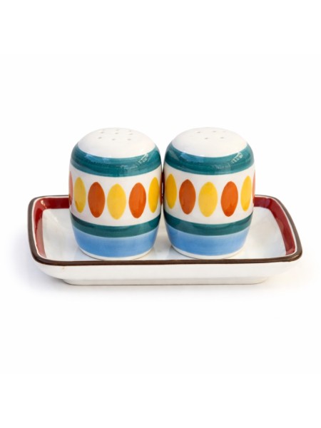 Salt and pepper shakers Solunto Ceramiche De Simone
