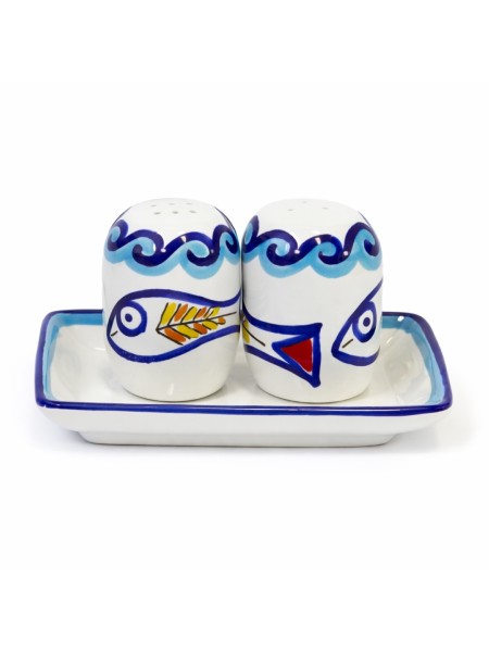 Salt and pepper shakers Scirocco Ceramiche De Simone