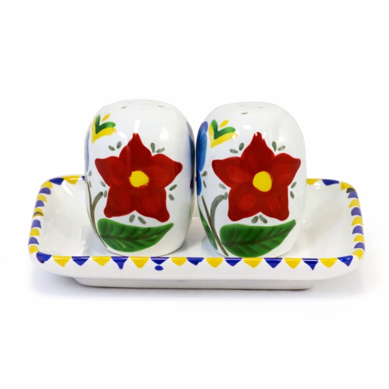 Set sale e pepe Lampione Ceramiche De Simone