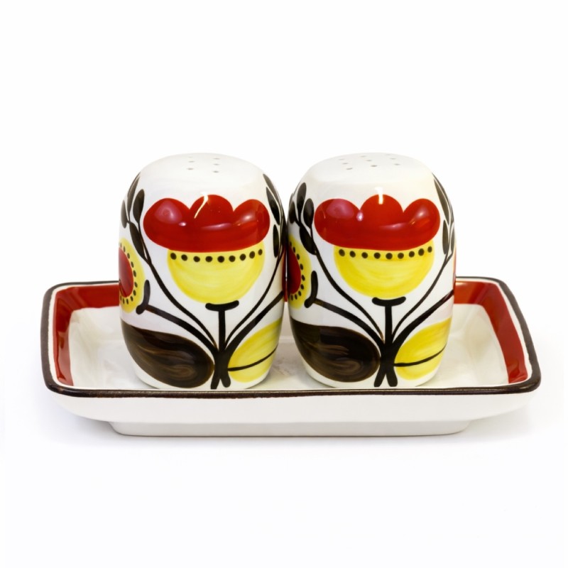 Set sale e pepe Eolie Ceramiche De Simone