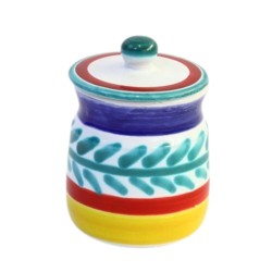 Sugar bowl Selinunte Ceramiche De Simone