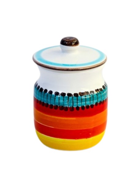 Sugar bowl Pantelleria Ceramiche De Simone