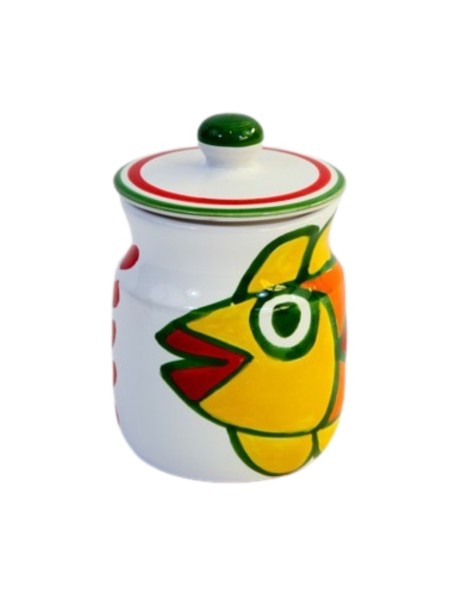 Sugar bowl Panarea Ceramiche De Simone