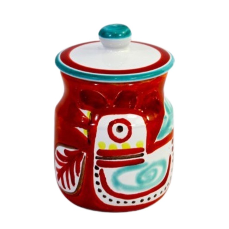 Sugar bowl Marettimo Ceramiche De Simone