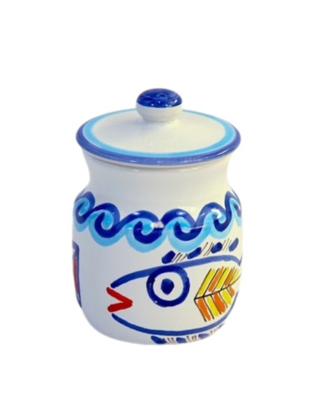 Sugar bowl Levante Ceramiche De Simone