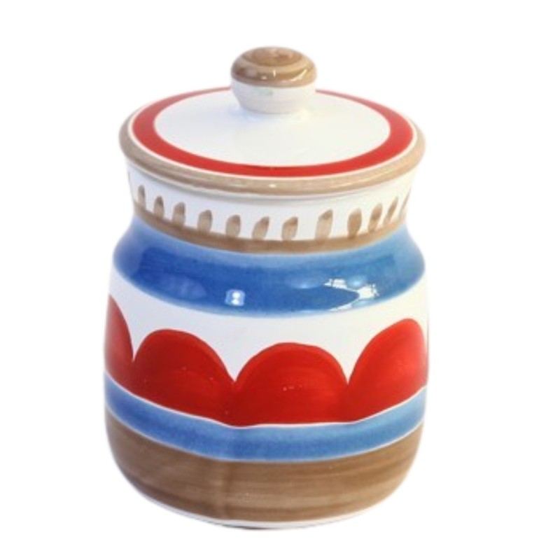 Sugar bowl Lampedusa Ceramiche De Simone