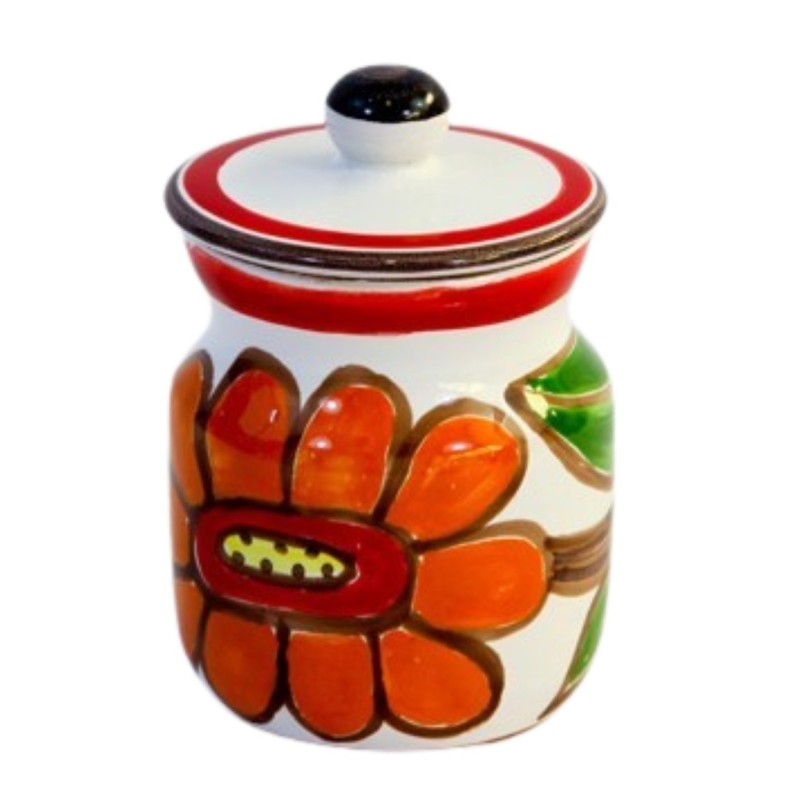 Sugar bowl Linosa Ceramiche De Simone