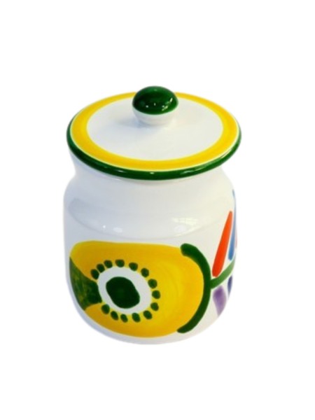 Sugar bowl Filicudi Ceramiche De Simone