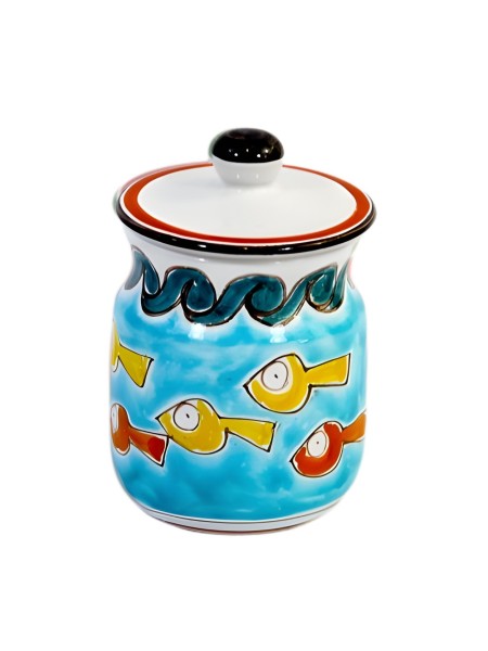 Sugar bowl Gadir Ceramiche De Simone