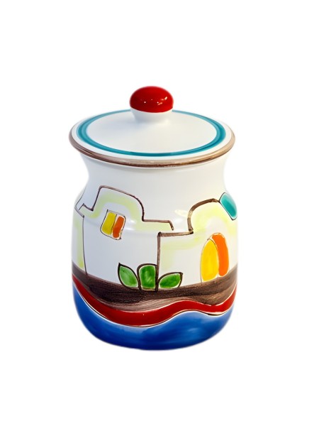 Sugar bowl Dammusi Ceramiche De Simone