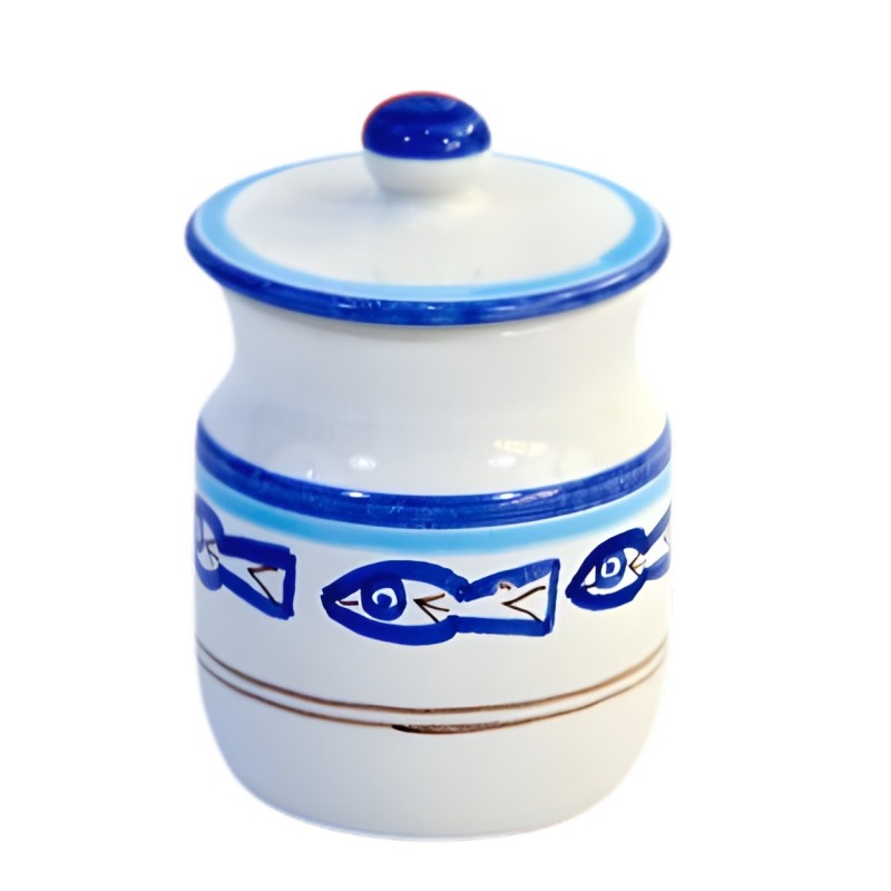 Sugar bowl Corfù Ceramiche De Simone