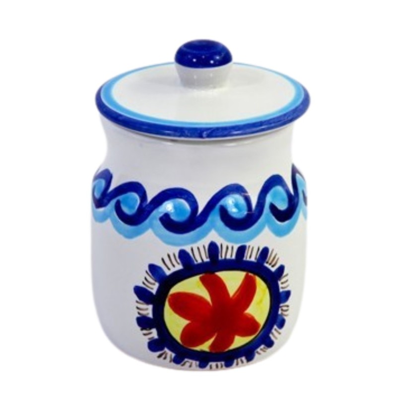 Sugar bowl Tramontana Ceramiche De Simone