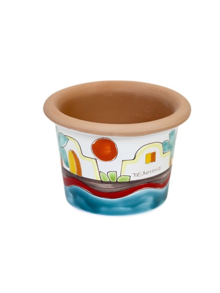 Vaso tondo porta pianta Dammusi
