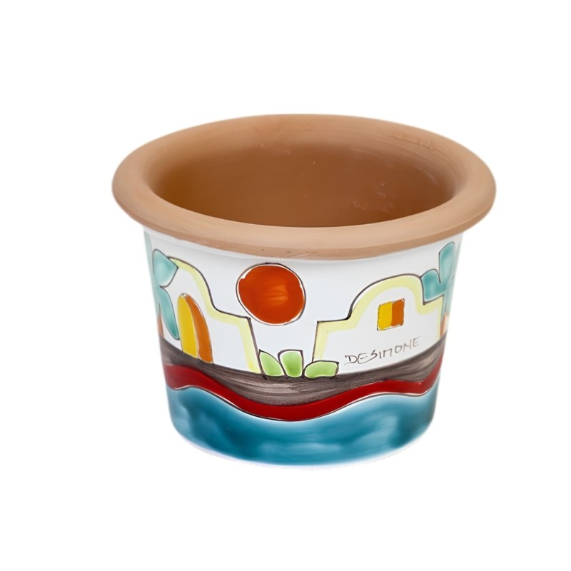Vaso tondo porta pianta Dammusi