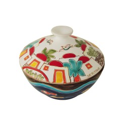Biscottiera Dammusi Ceramiche De Simone