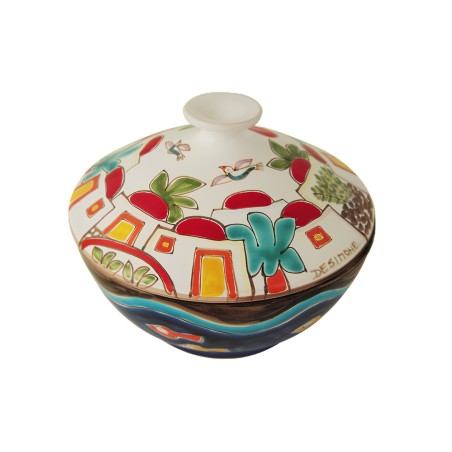Biscottiera Dammusi Ceramiche De Simone