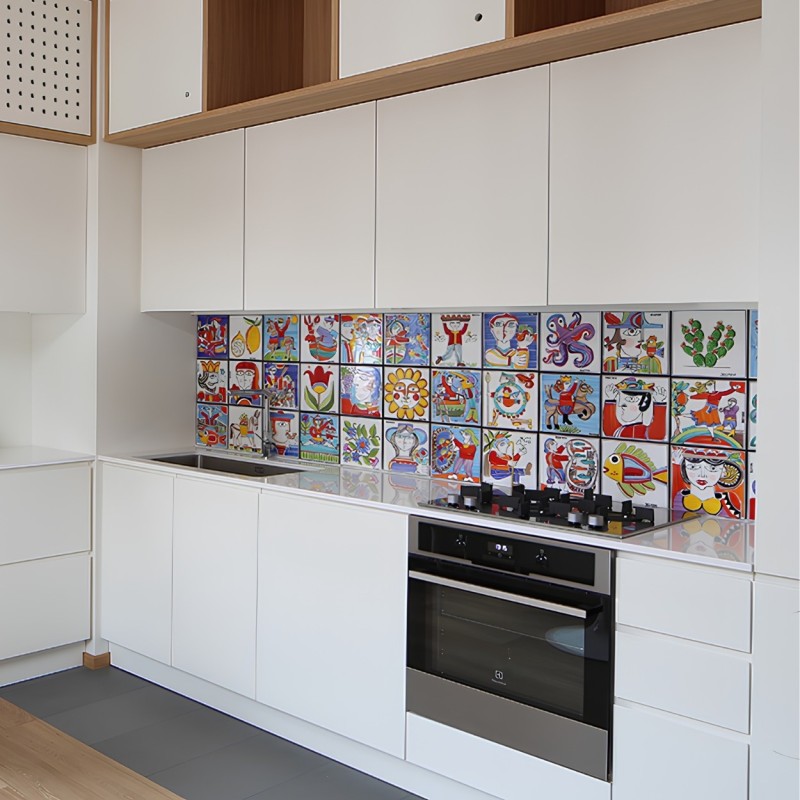 Ceramic wall tiles De simone pottery