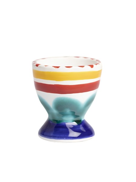 Egg cup Alicudi De Simone Pottery