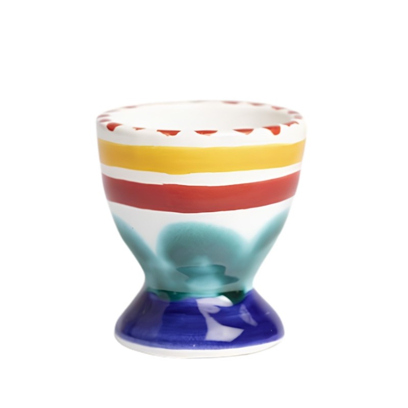 Egg cup Alicudi De Simone Pottery