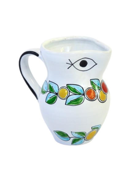 Brocca Arance e Limoni Ceramiche De Simone