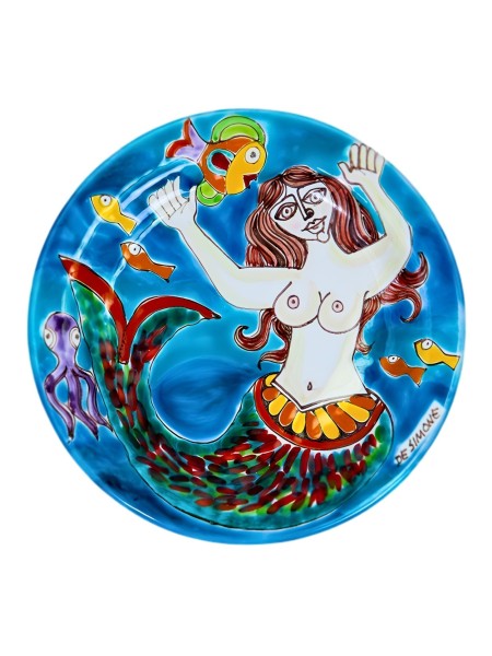 Circular plate DS 18 cm Mermaid PT18DS-32