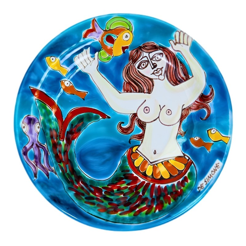 Circular plate DS 18 cm Mermaid PT18DS-32