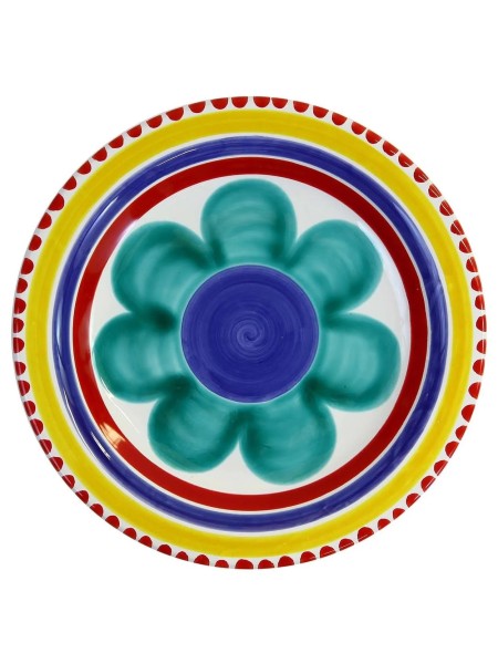 Piatto Tondo Alicudi PTAL Ceramiche De Simone