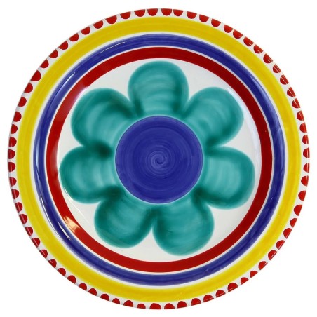 Piatto Tondo Alicudi PTAL Ceramiche De Simone