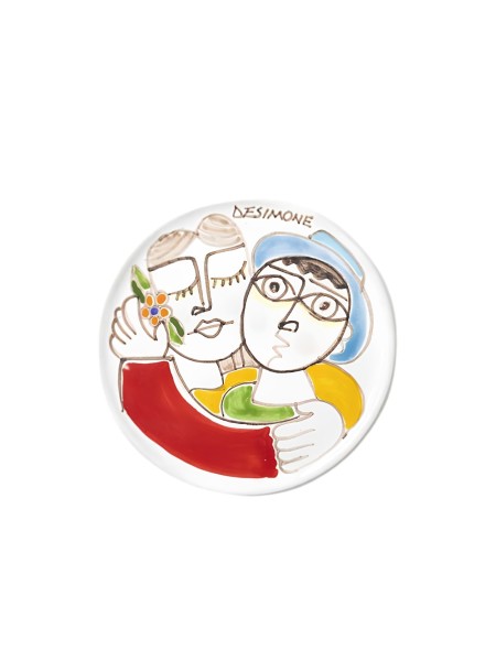 Bottle coasters Folk Lovers Ceramiche De Simone