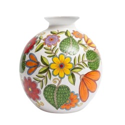 Round cachepot DS Floreal ceramiche de simone VS507FL