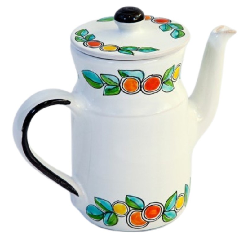 Teiera Arance e Limoni CF56AR Ceramiche De Simone