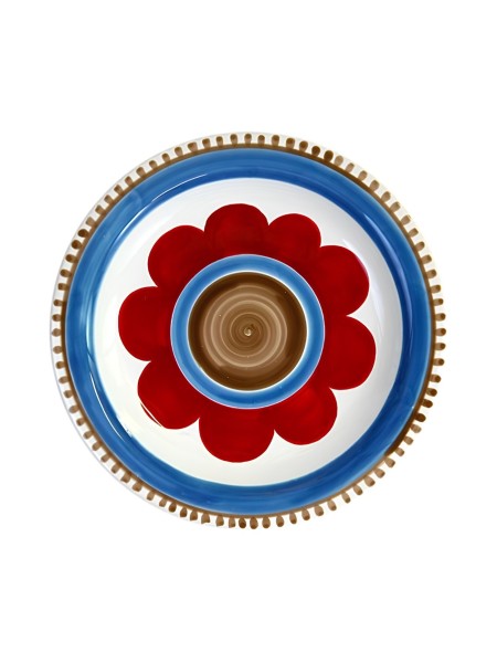 Piatto tondo Lampedusa PTLA Ceramiche De Simone