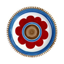 Piatto tondo Lampedusa PTLA Ceramiche De Simone
