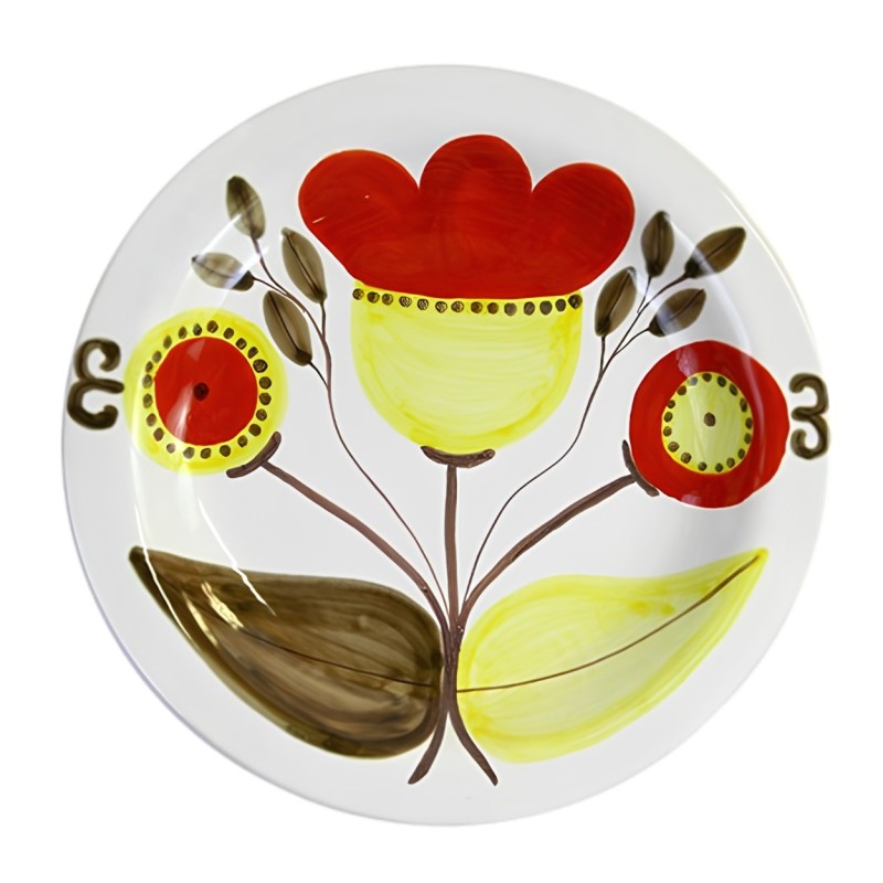 Piatto tondo Eolie PTEO Ceramiche De Simone