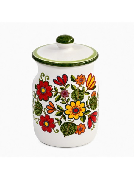 Sugar bowl DS Floral Ceramiche De Simone