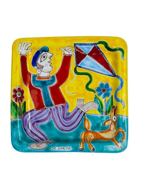 Squared plate 20x20 DS Kite