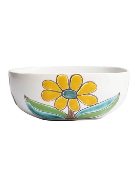 Insalatiera Folk Margherita & Tulipano