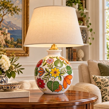 Lamp base DS Floral